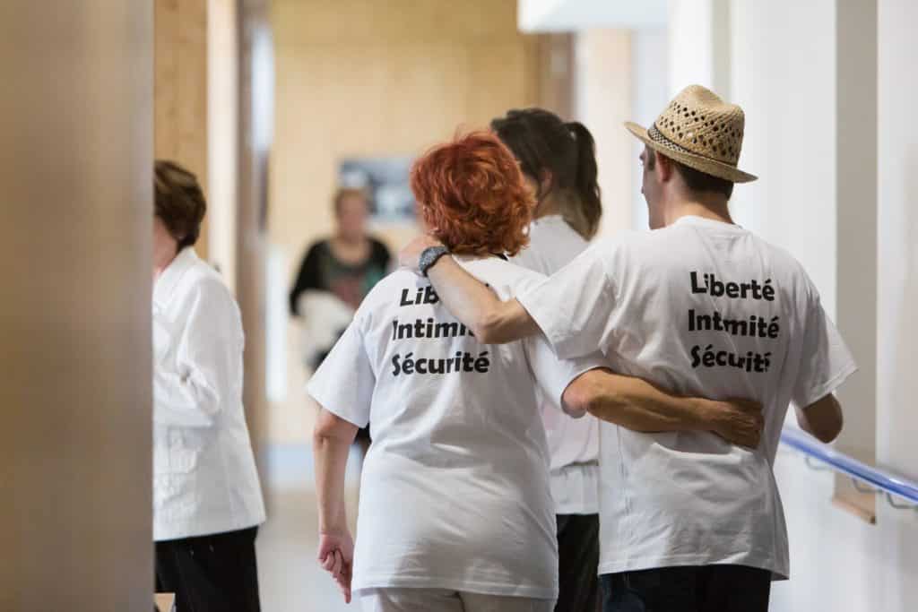 Photo de reportage sur le Handicap - Médico-Social -Aide a la personne